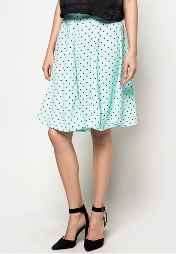 Polka Dot Full Circle Skirt