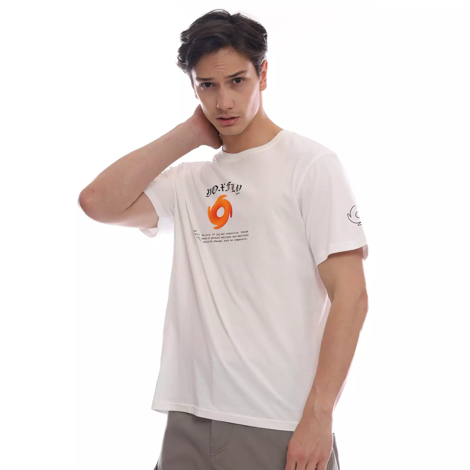 Voxfly Kaos Lengan Pendek Pria Fire Fox Men Tee Planet Surf