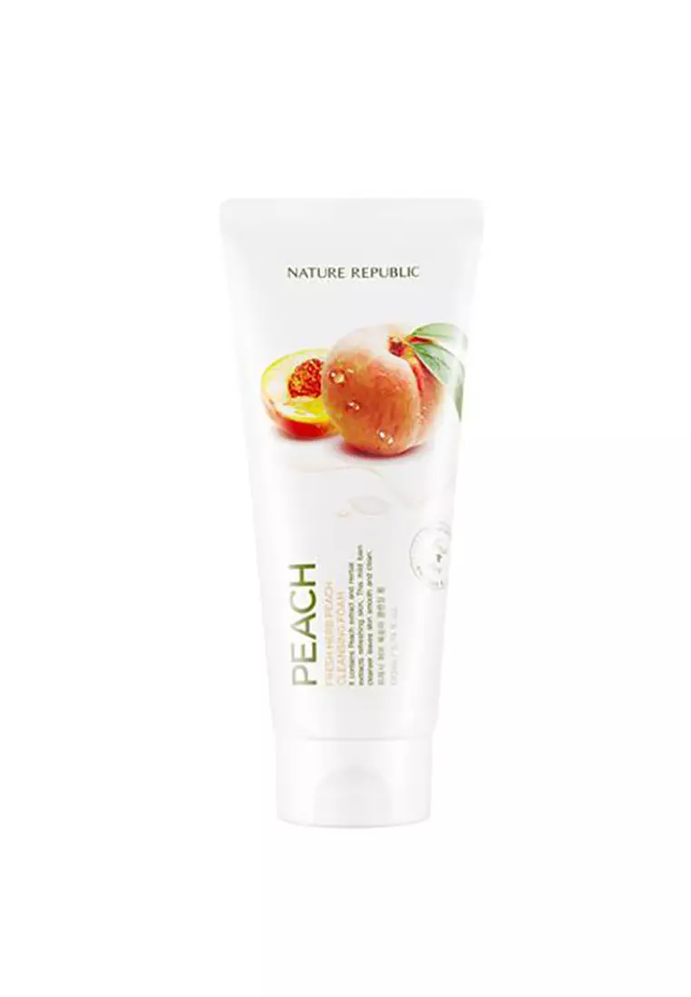 FRESH HERB PEACH CLEANSING FOAM