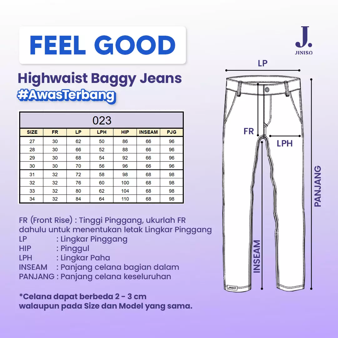 Highwaist Boyfriend Jeans 023 FEEL GOOD