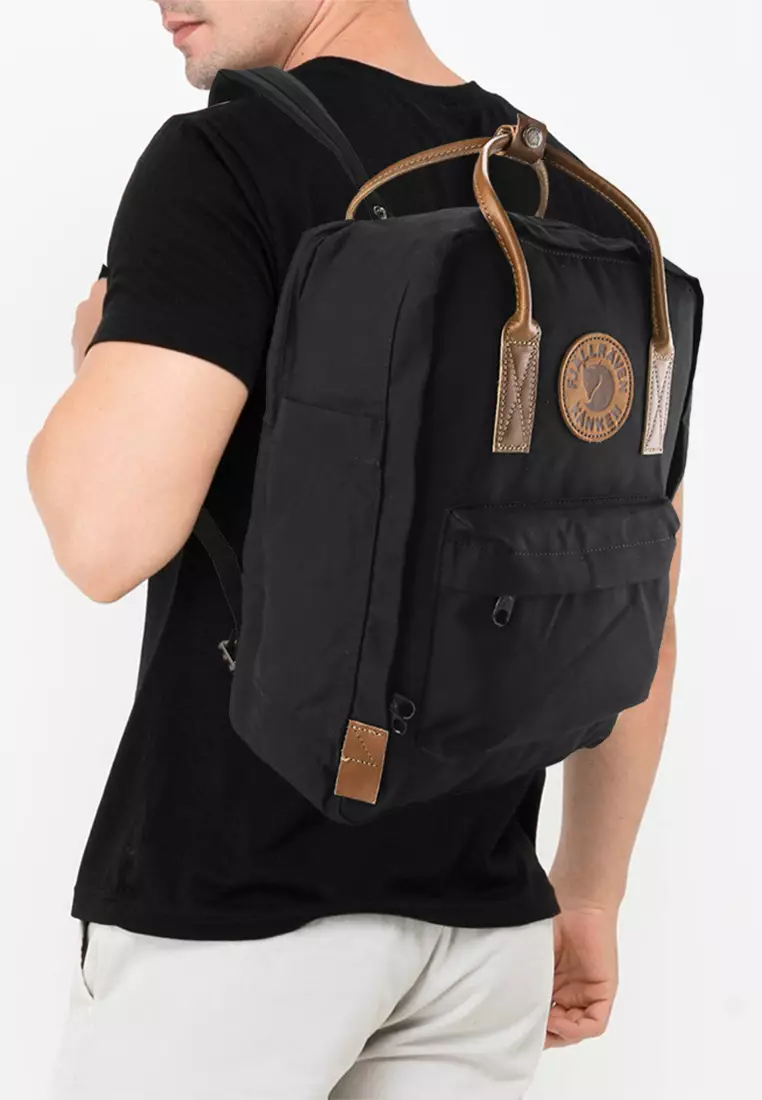 Kanken no 2 laptop 15 black best sale