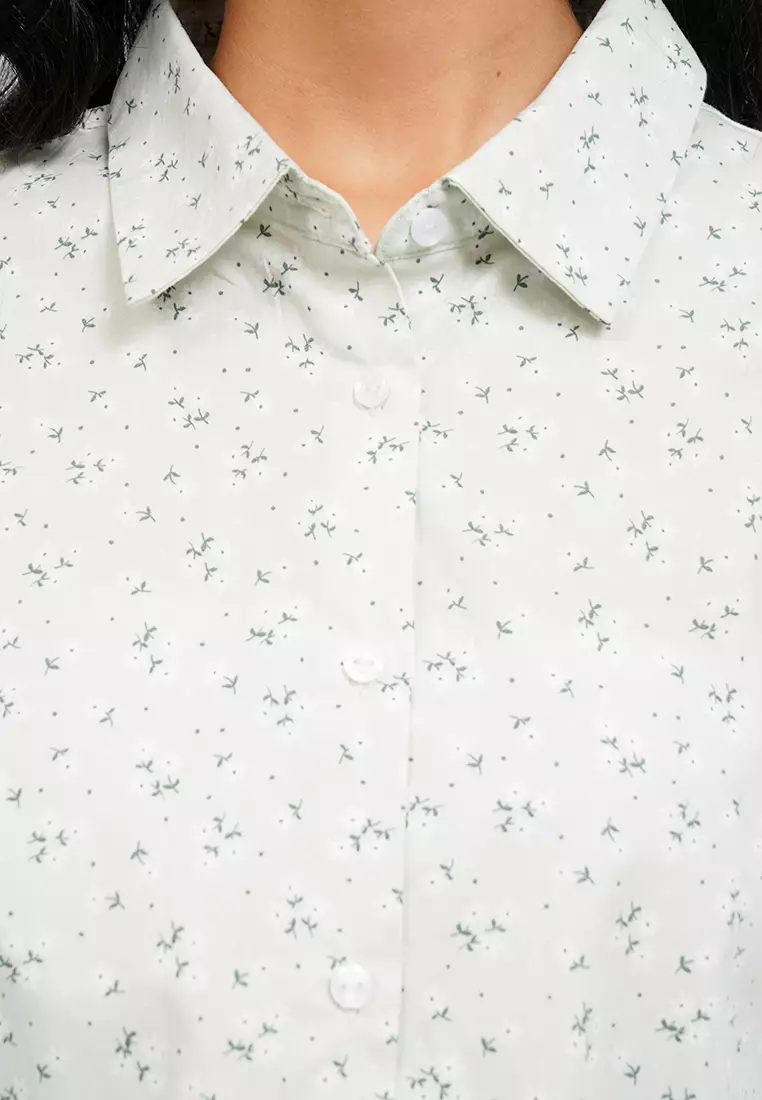 Printed Voluminous Blouse