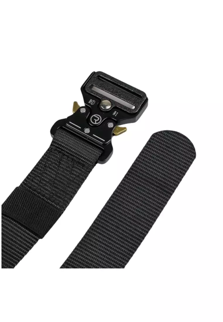 Jhoseph Tali Ikat Pinggang Material Canvas Military Tactical Fast Unlocking 125cm ORIGINAL - Black