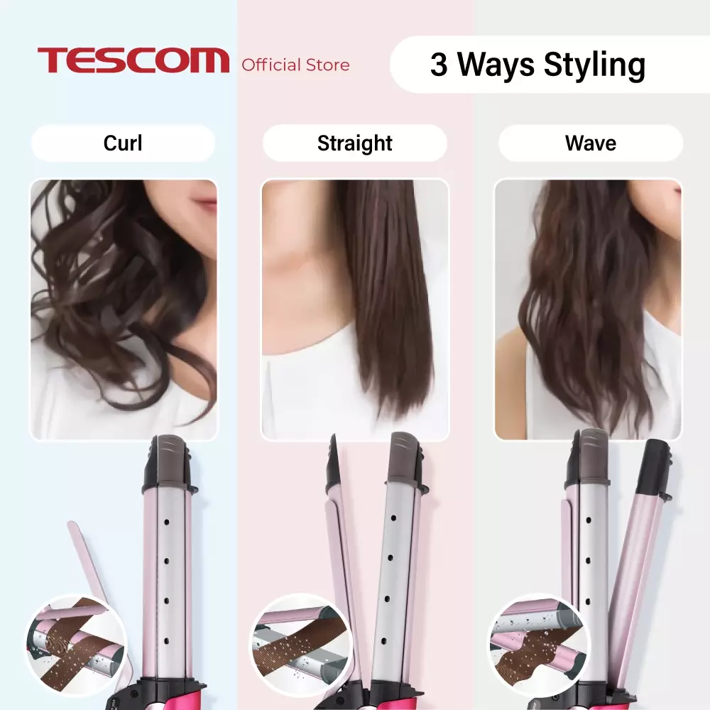 Paket Tescom Ion Hair Dryer NTID292 - Pengeriting Rambut NTIR1650