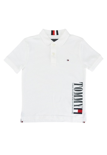 Tommy Hilfiger white Graphic Polo Shirt - Tommy Hilfiger C9130KA5A0A448GS_1
