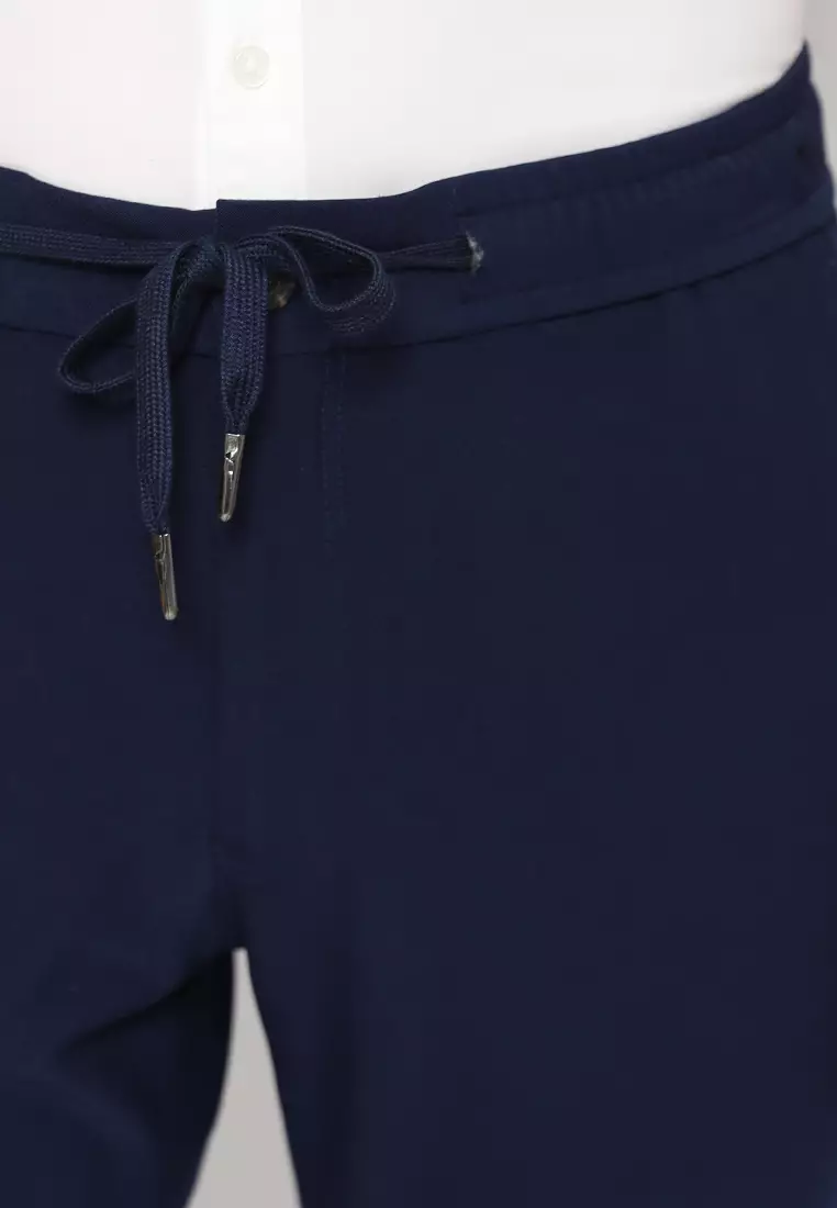 Jobb Active Jerix Celana Panjang Pria Modern Slim Fit Navy 3
