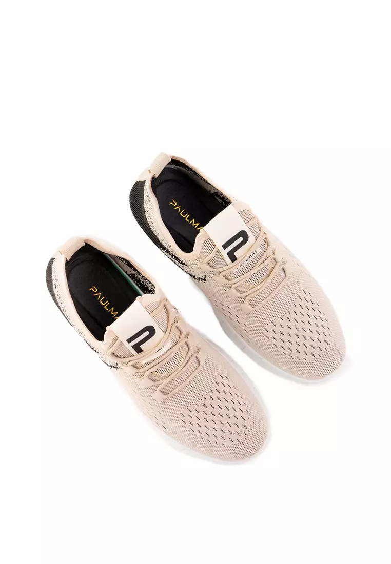 PAULMAY Sepatu Sneakers Pria Tokyo Series - Beige