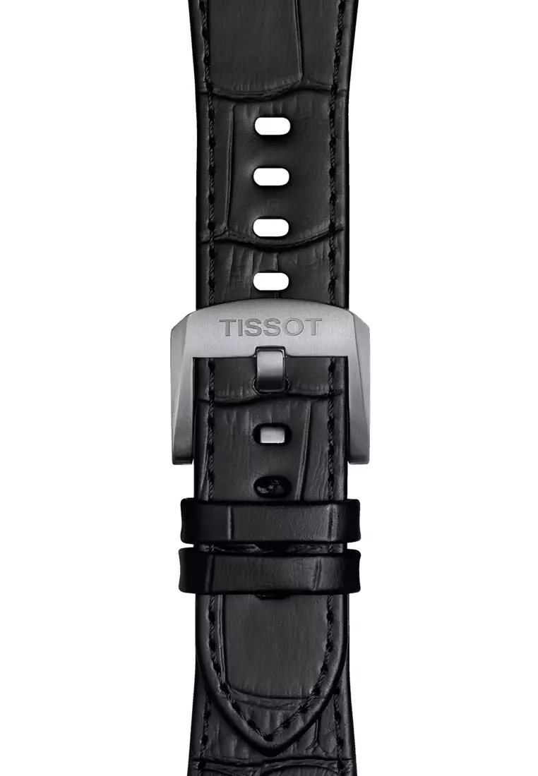 Buy Tissot Tissot Official Black PRX 42mm leather strap