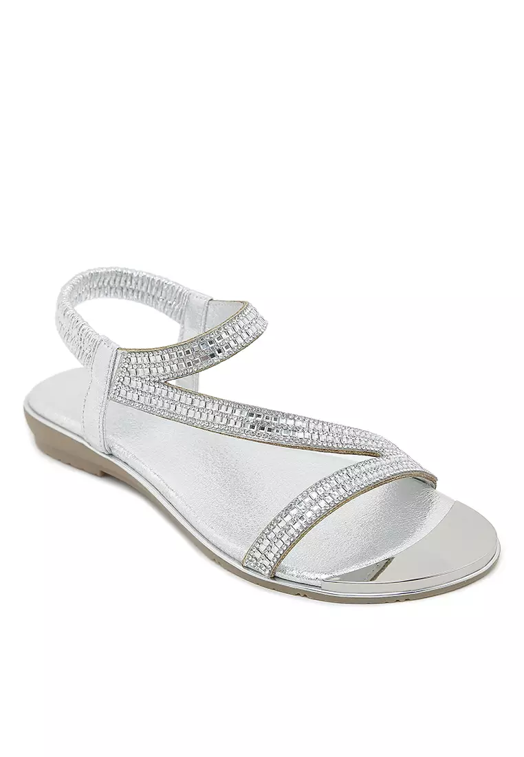 Buy Twenty Eight Shoes 2CM Rhinestone Strap Flat Sandals ALM2006 2