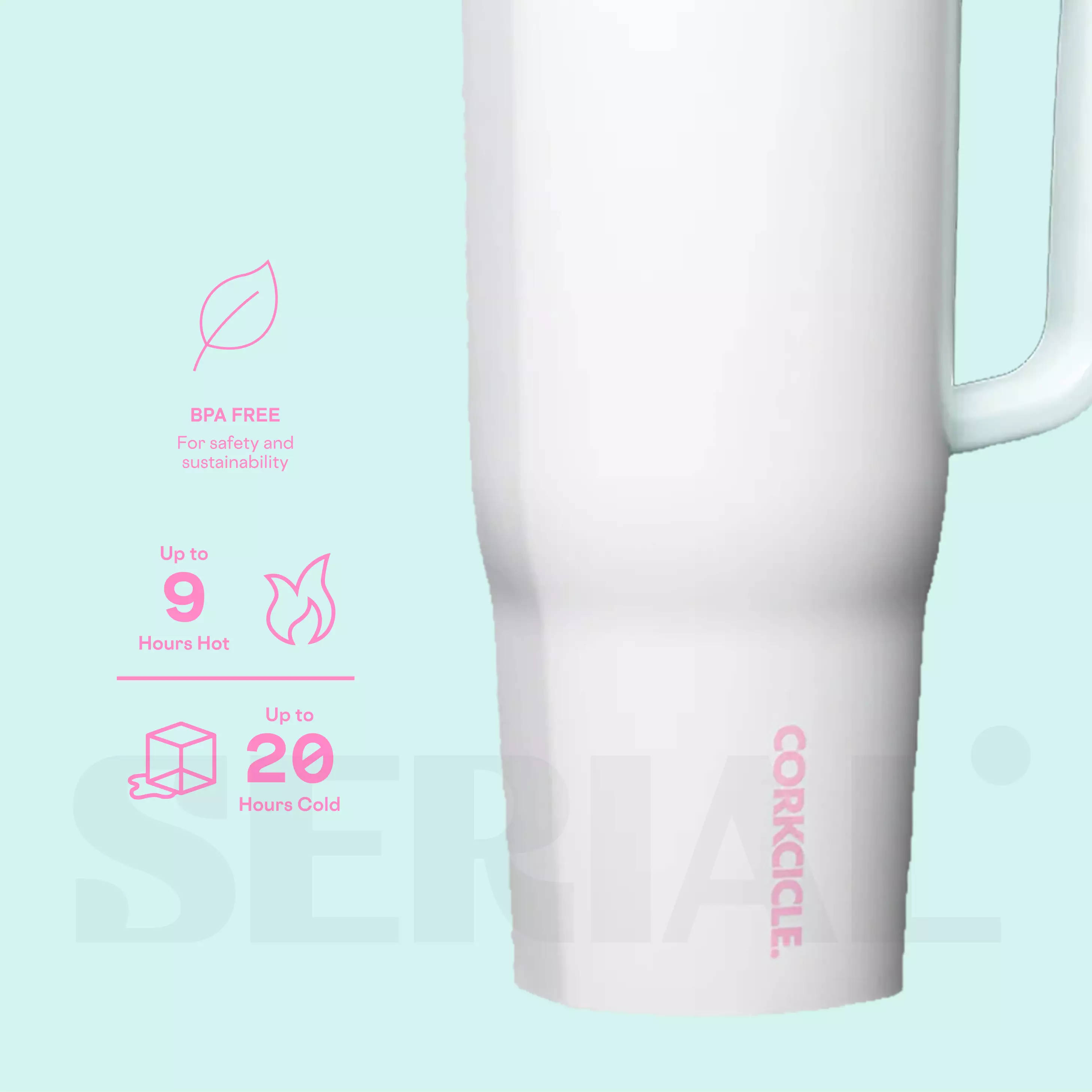 CORKCICLE Cruiser 40oz - Boardwalk Boogie