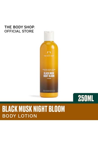 the body shop black musk body lotion