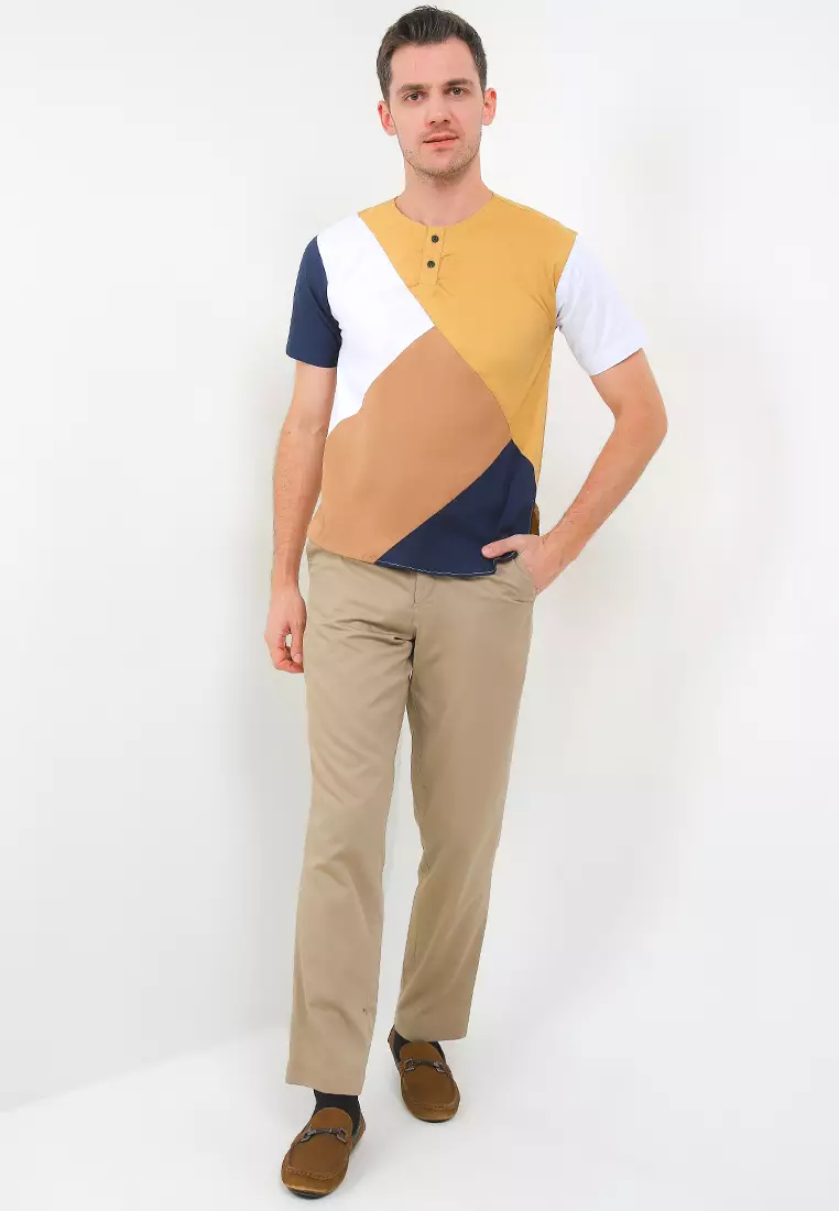 Al- Maliku Stand Collar Shirt