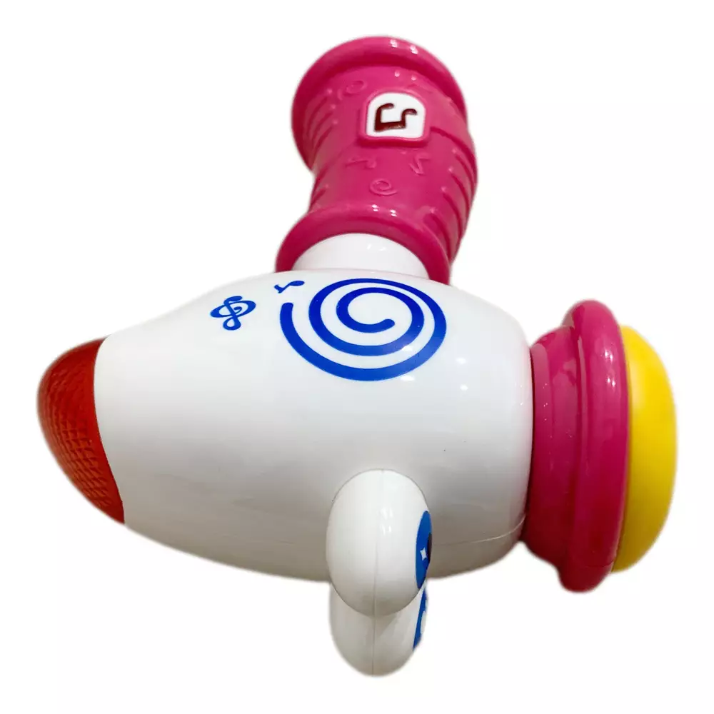 Freckles Baby Smart Toys Baby Hammer With Light and Music - PINK - (Termasuk Baterai) - Mainan Aktivitas Edukasi Bayi