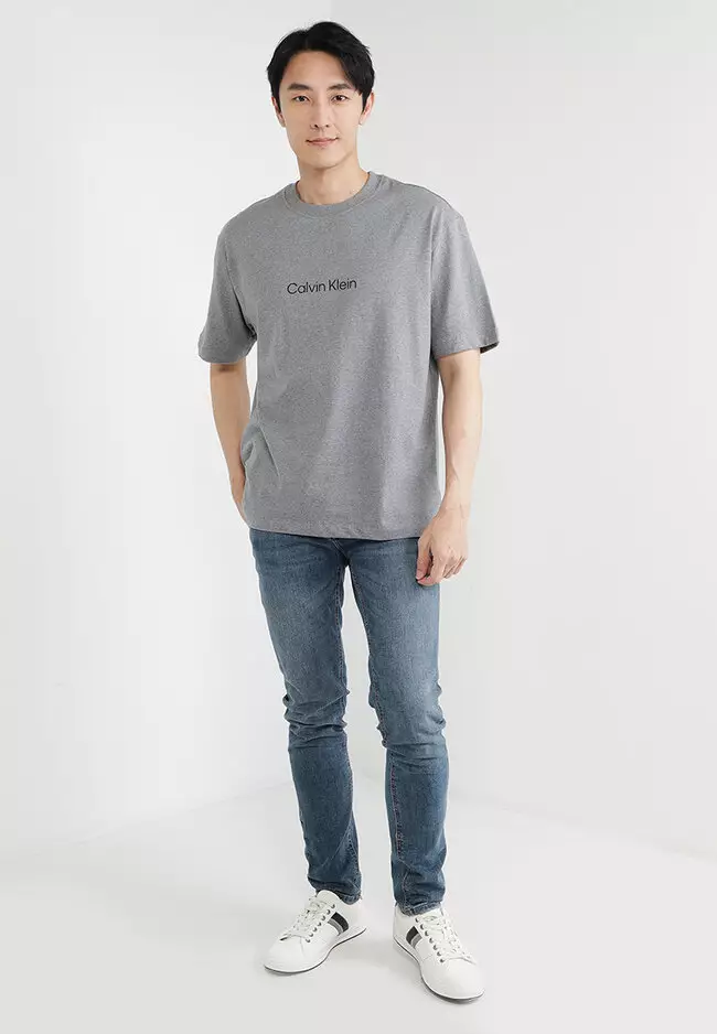 Ss Relaxed Stndrd Logo Cr - Calvin Klein Jeans