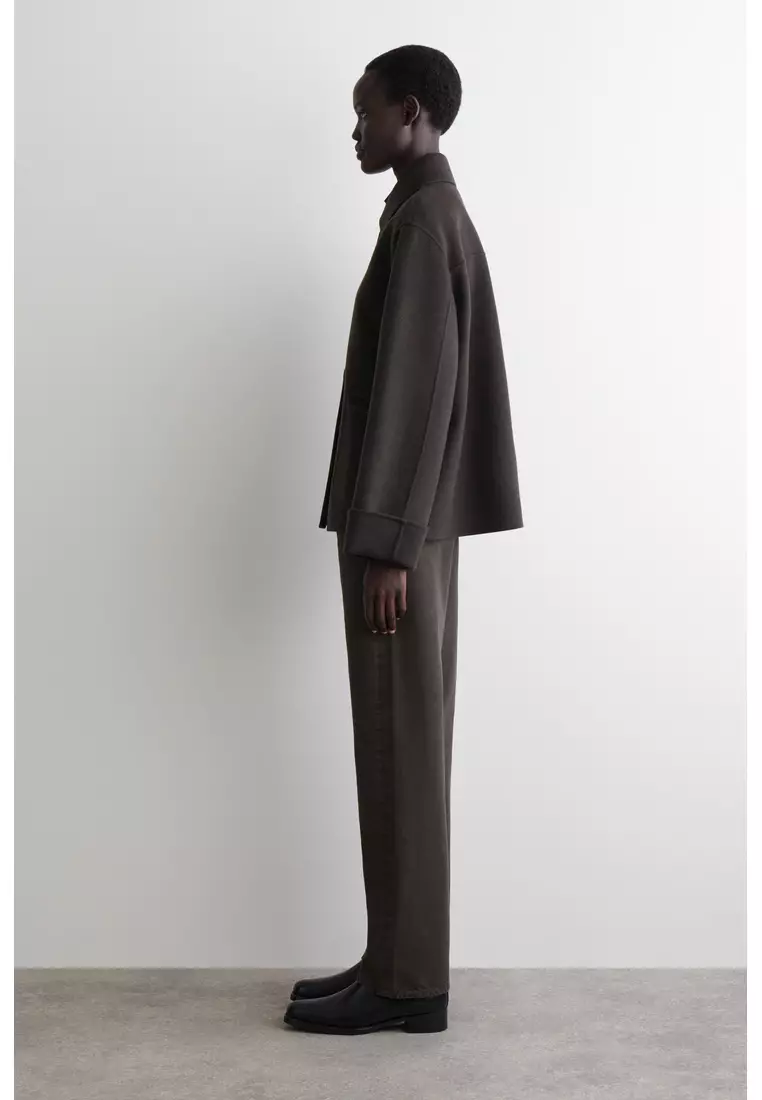 DOUBLE-FACED WOOL JACKET