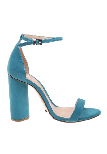 Schutz blue SCHUTZ Strap Block Heel Sandal - CURRENT (CARIBE BLUE) 39987SH2711345GS_1