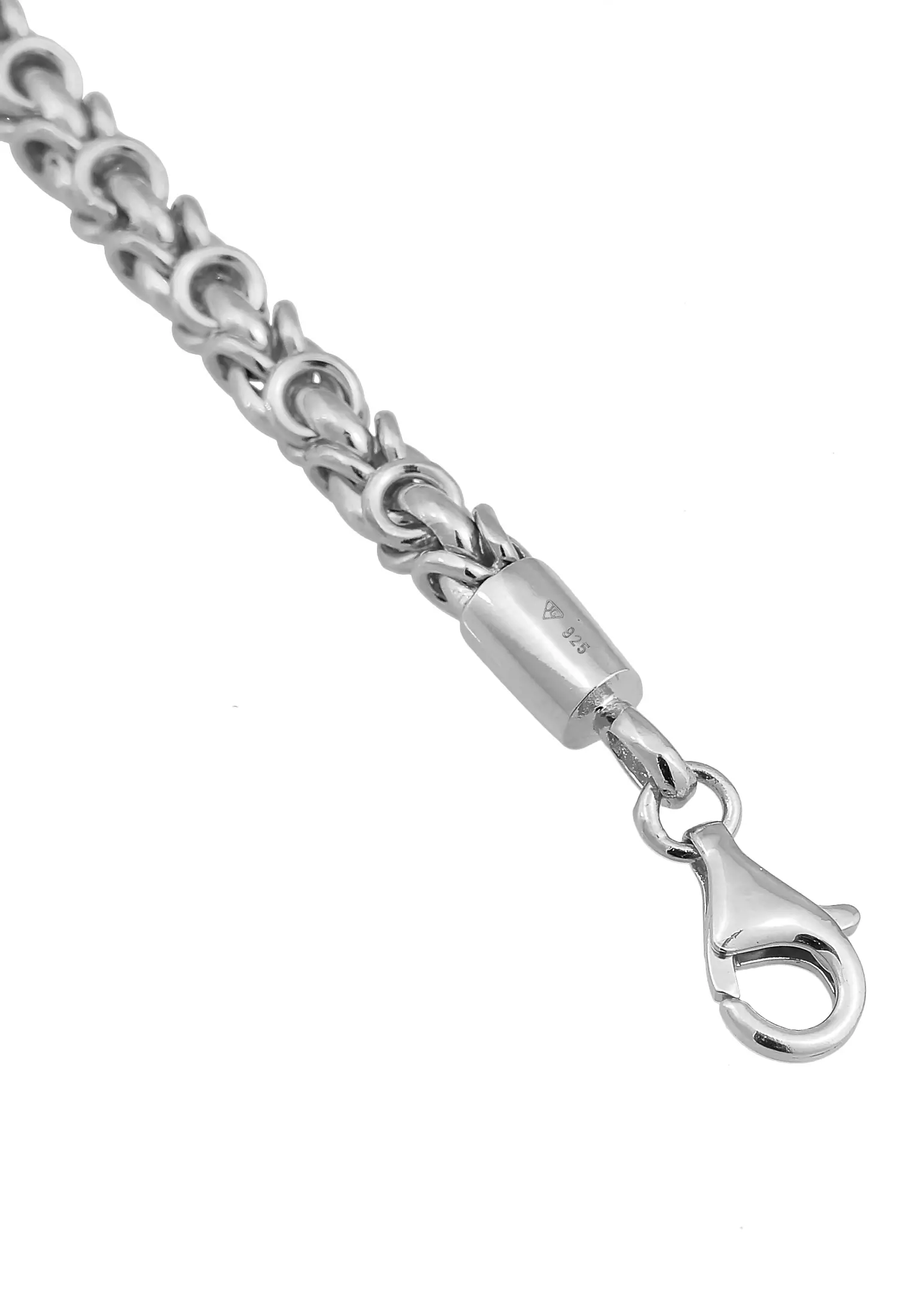 Bracelet Men Links Basic Solid