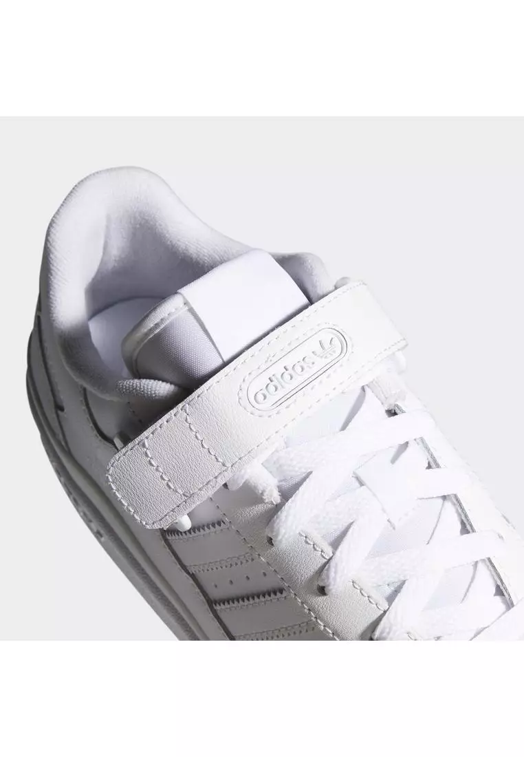 White adidas cheap velcro trainers