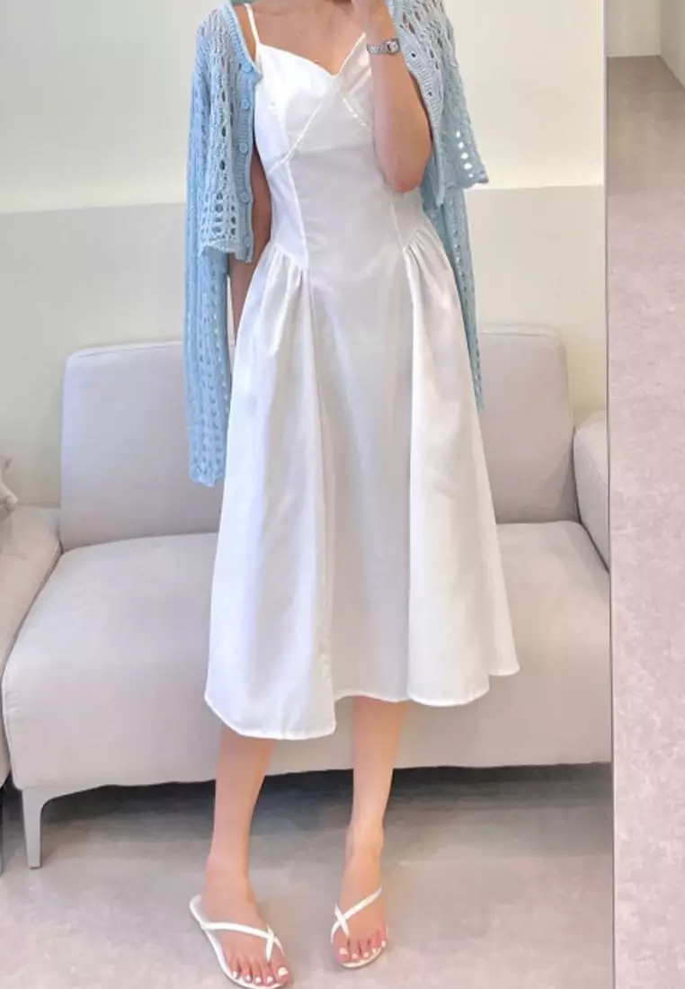 [Clove]★24SS★韓国大人気 ★Sunny Terry Dress サニークラウズ アラビアンなコール天パン〈レディース〉黒