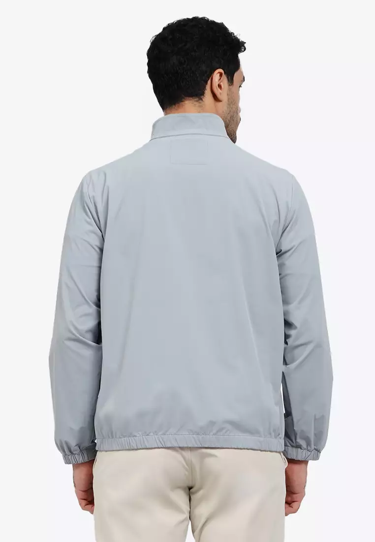 Regular Fit High Neck Jacket