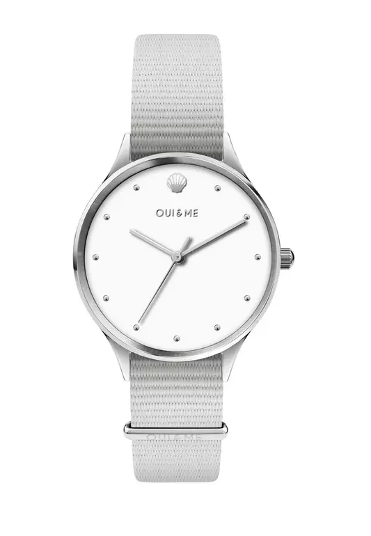 [Sustainable Watch] Oui & Me Petite Bichette Grey NATO Ladies Watches ME010200