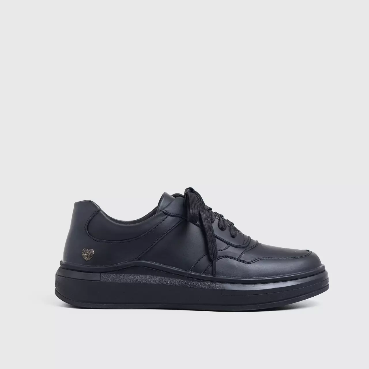 Saldana Sneakers Genuine Leather Black
