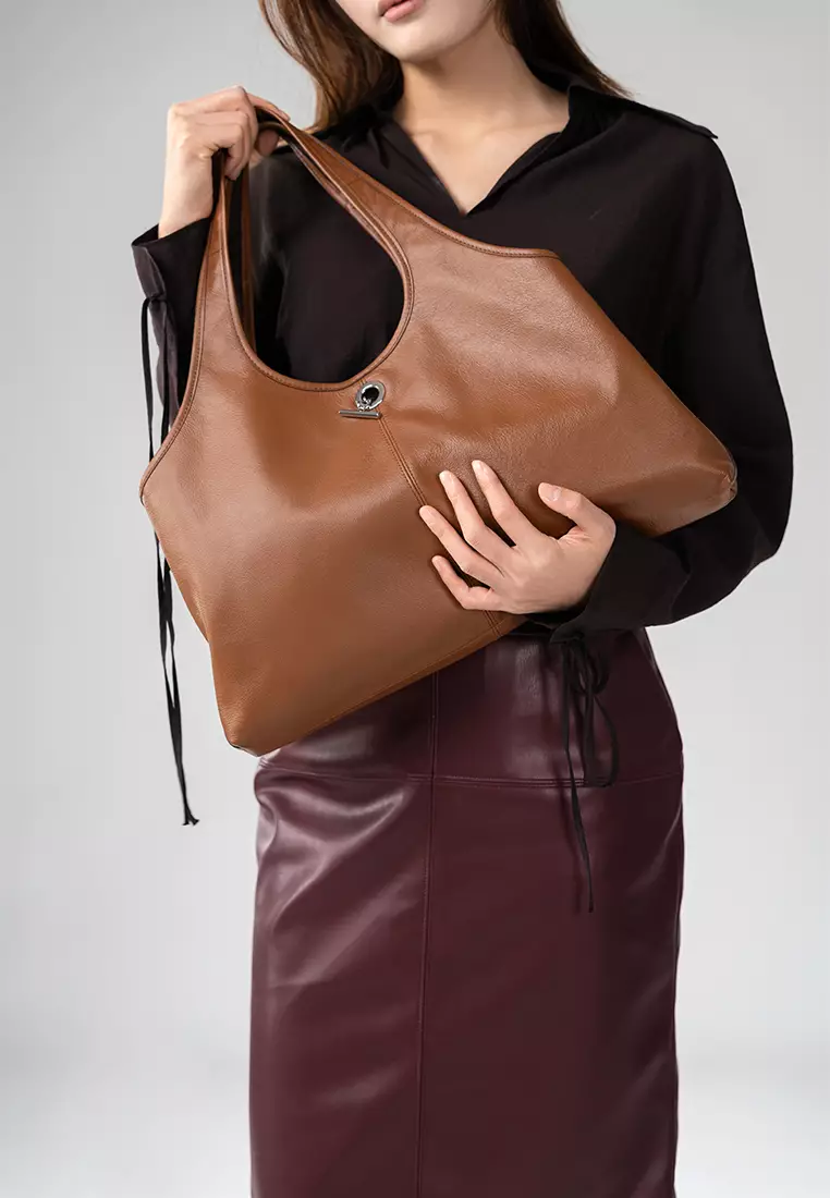 ALEX II Landscape Tote Bag - Caramel