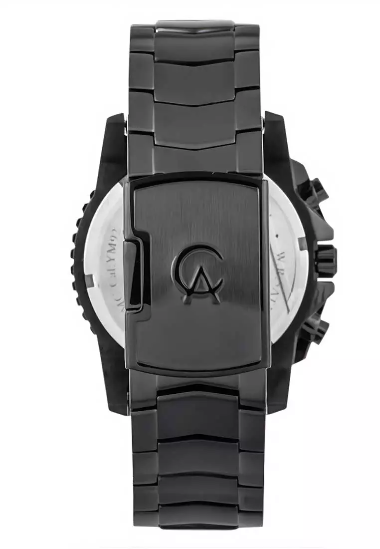 Alexandre Christie Jam Tangan Pria - Black - Stainless Steel - 6455 MCBIPBA