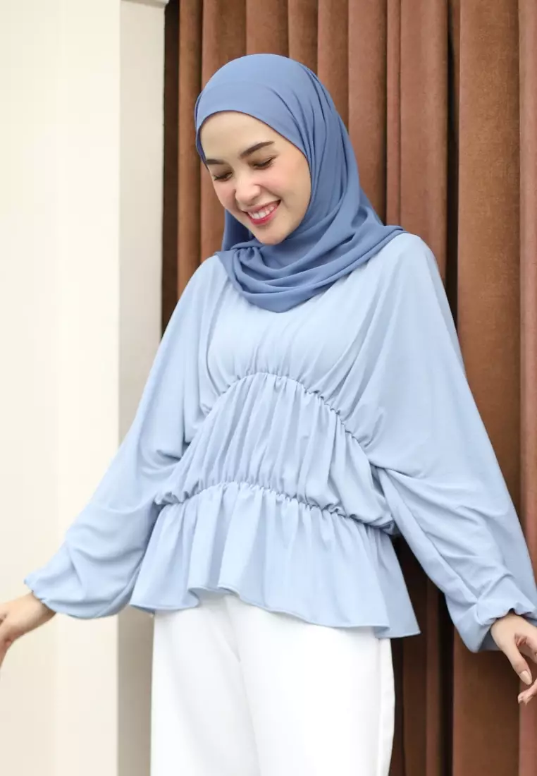 Kenura Blouse Baby Blue