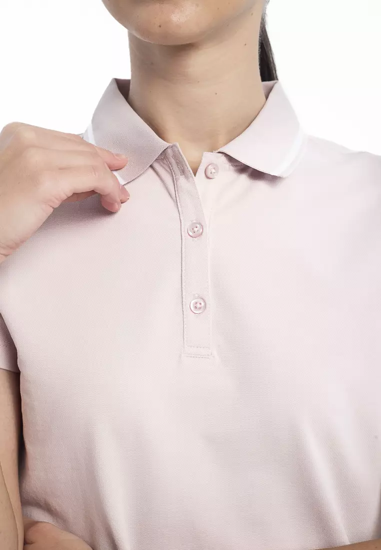 Ladies' Sorona Solid Polo with Cool Effect