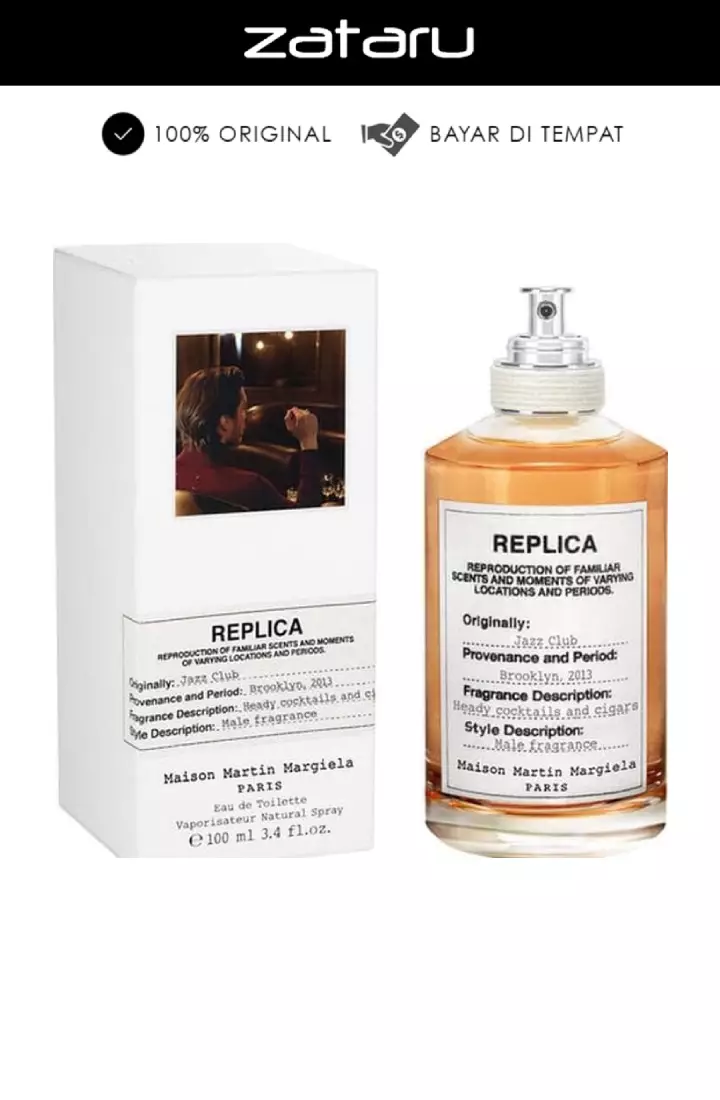 Maison Margiela Replica Jazz Club Unisex EDT - 100 ML (Parfum Unisex)