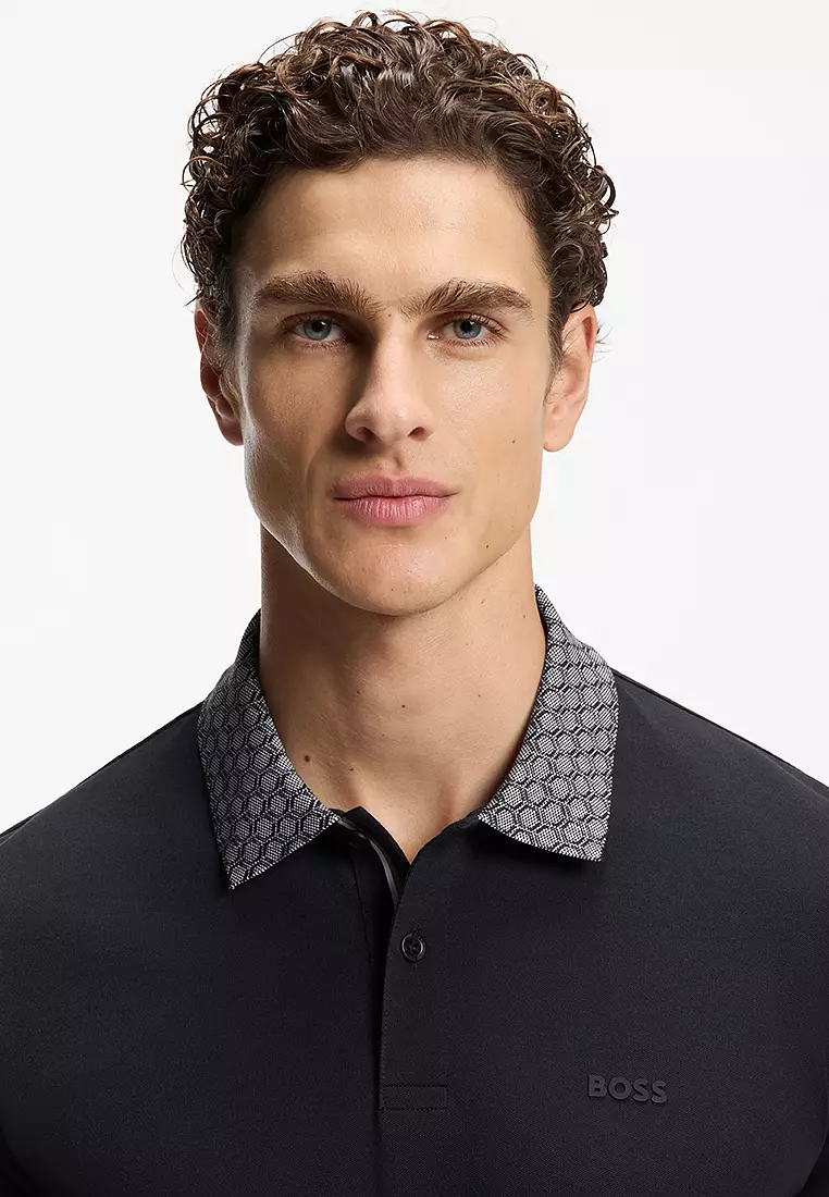 Paddy Moisture Management Polo Shirt - BOSS Green