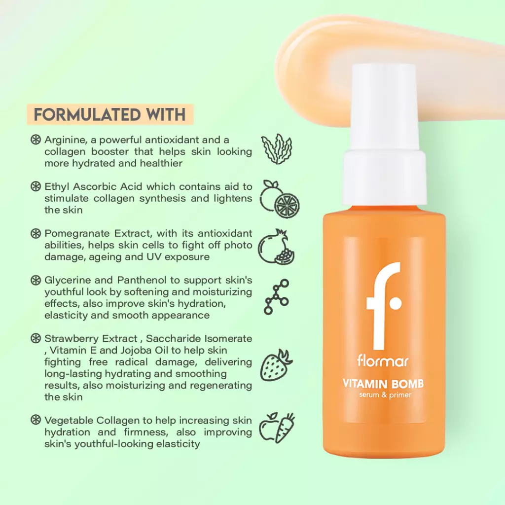 Flormar Vitamin Bomb Serum & Primer
