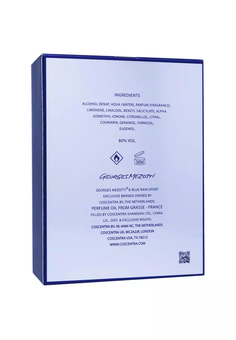 Georges Mezotti Blue Rain Sport Extreme Endurance 125 ML