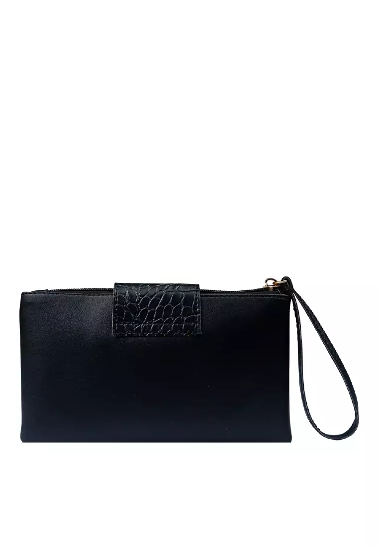 MYNT by MAYONETTE Tyra Pouch Dompet Wanita Tempat HP dan Uang Model Terbaru 2020 - Black