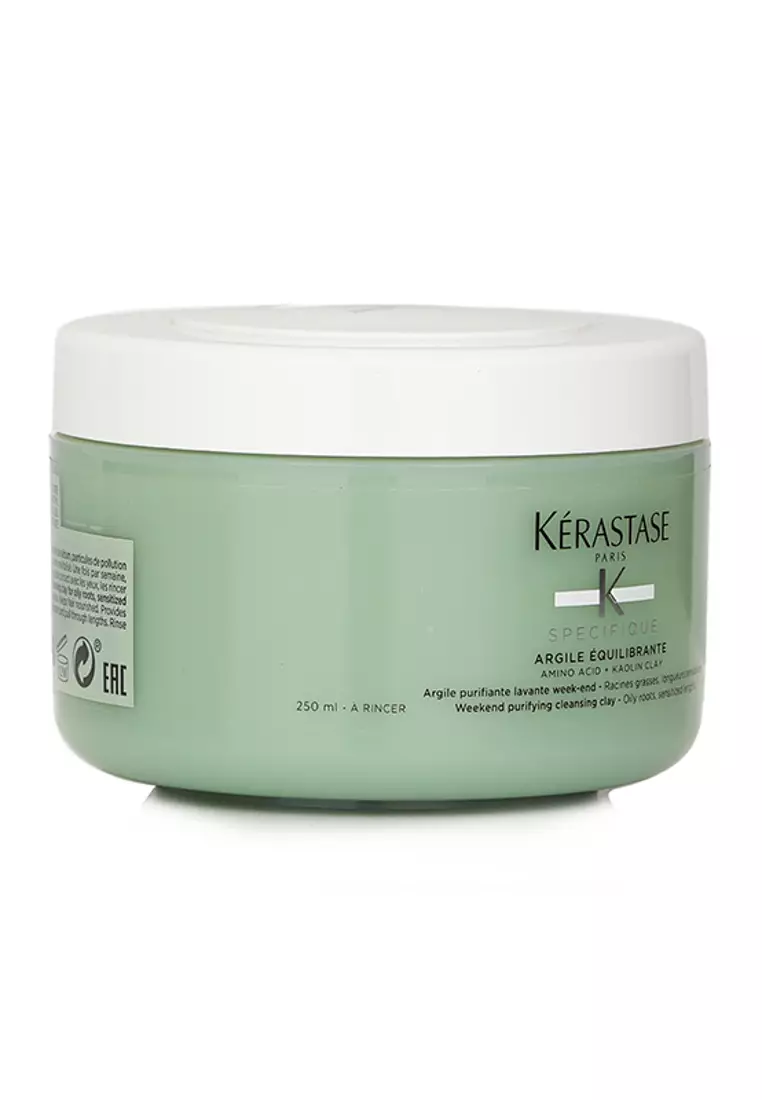 KÉRASTASE - Specifique Argile Equilibrante Cleansing Clay (For Oily Roots & Sensitive Lengths) 250ml/8.5oz