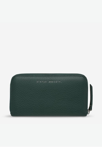 Status Anxiety green Status Anxiety Yet To Come Wallet- Teal A1FB6ACF310D1FGS_1