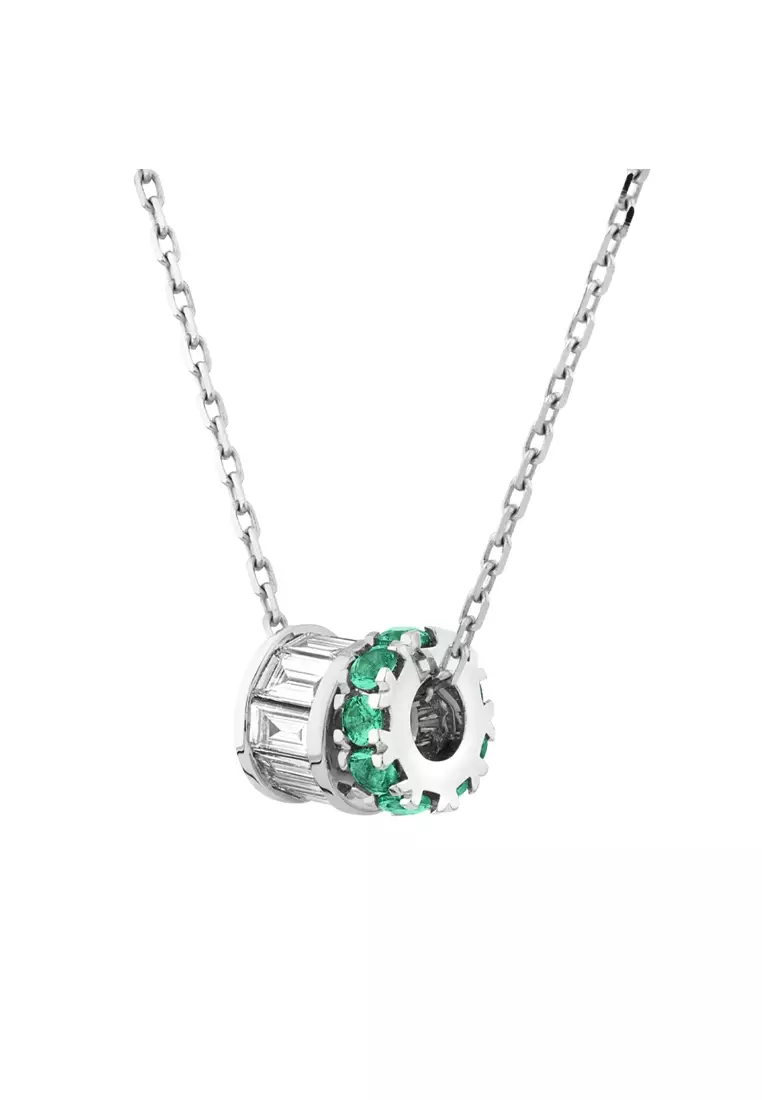 Buy Michael Hill Emerald Diamond Rondell Pendant with 0.21 Carat