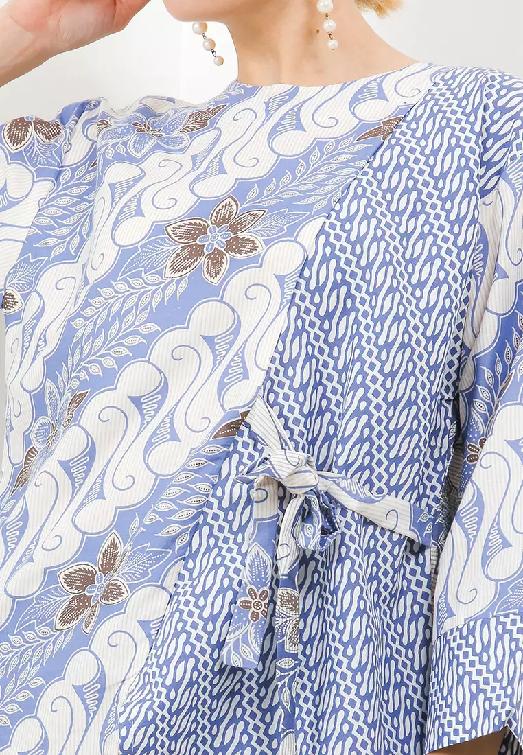 Seno Blouse Batik Wanita Exclusive Premium Casual Modern