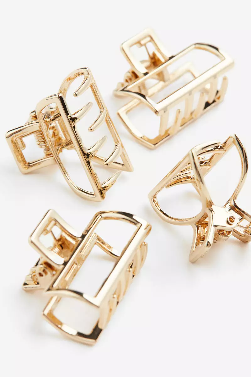 4-pack hair claws