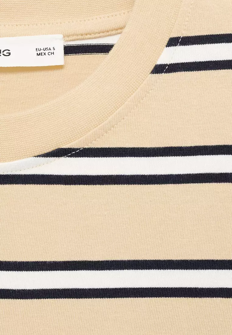Striped Cotton T-Shirt