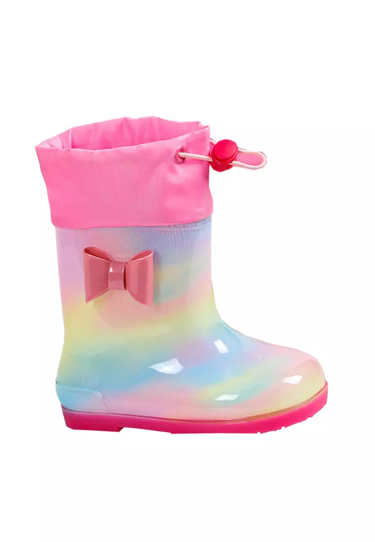 Rain boots on sale with bow