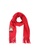 MOSCHINO red MOSCHINO women's handle bear tassel scarf A2E5CACD973E7DGS_3