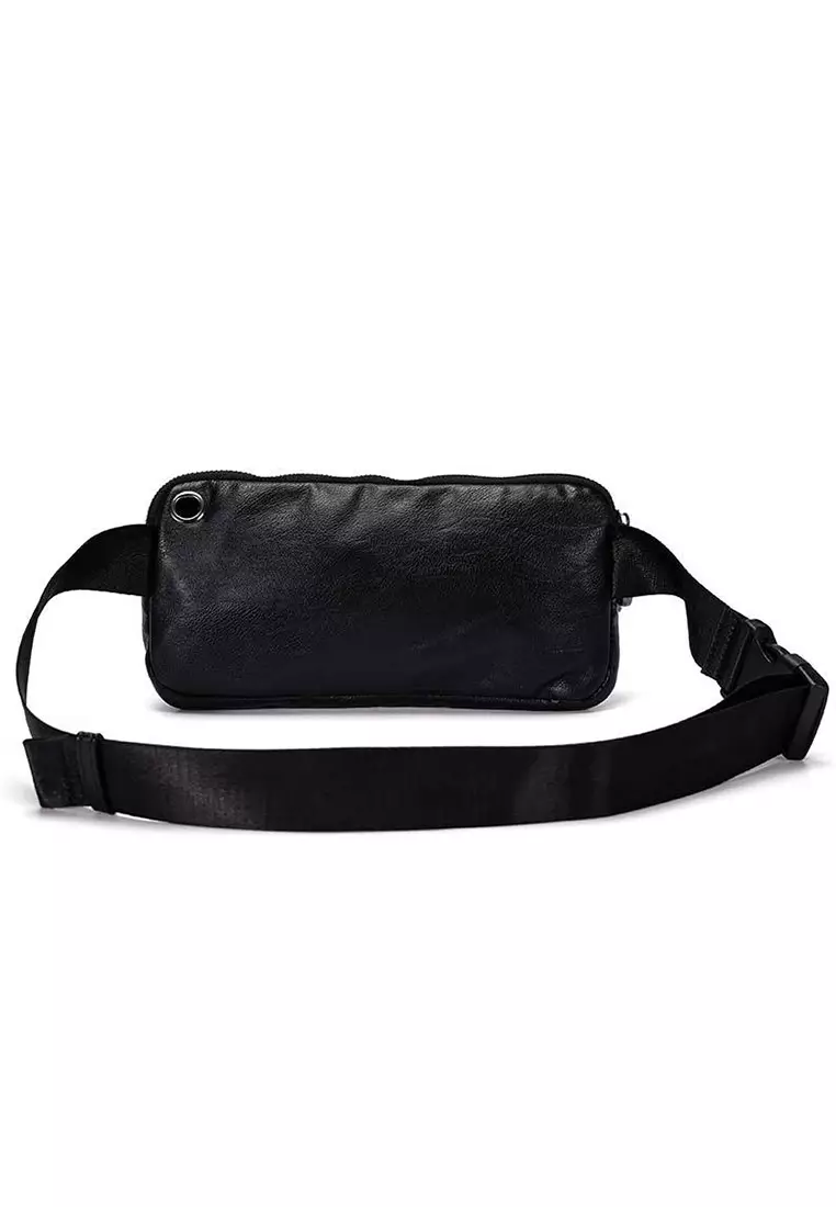 Buy Lara Plain Zipper Belt Bag Black 2024 Online ZALORA Singapore