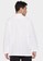 YEGE white YEGE Long Sleeve Henley Solid Shirt 6010 08728AA1FBF94BGS_2