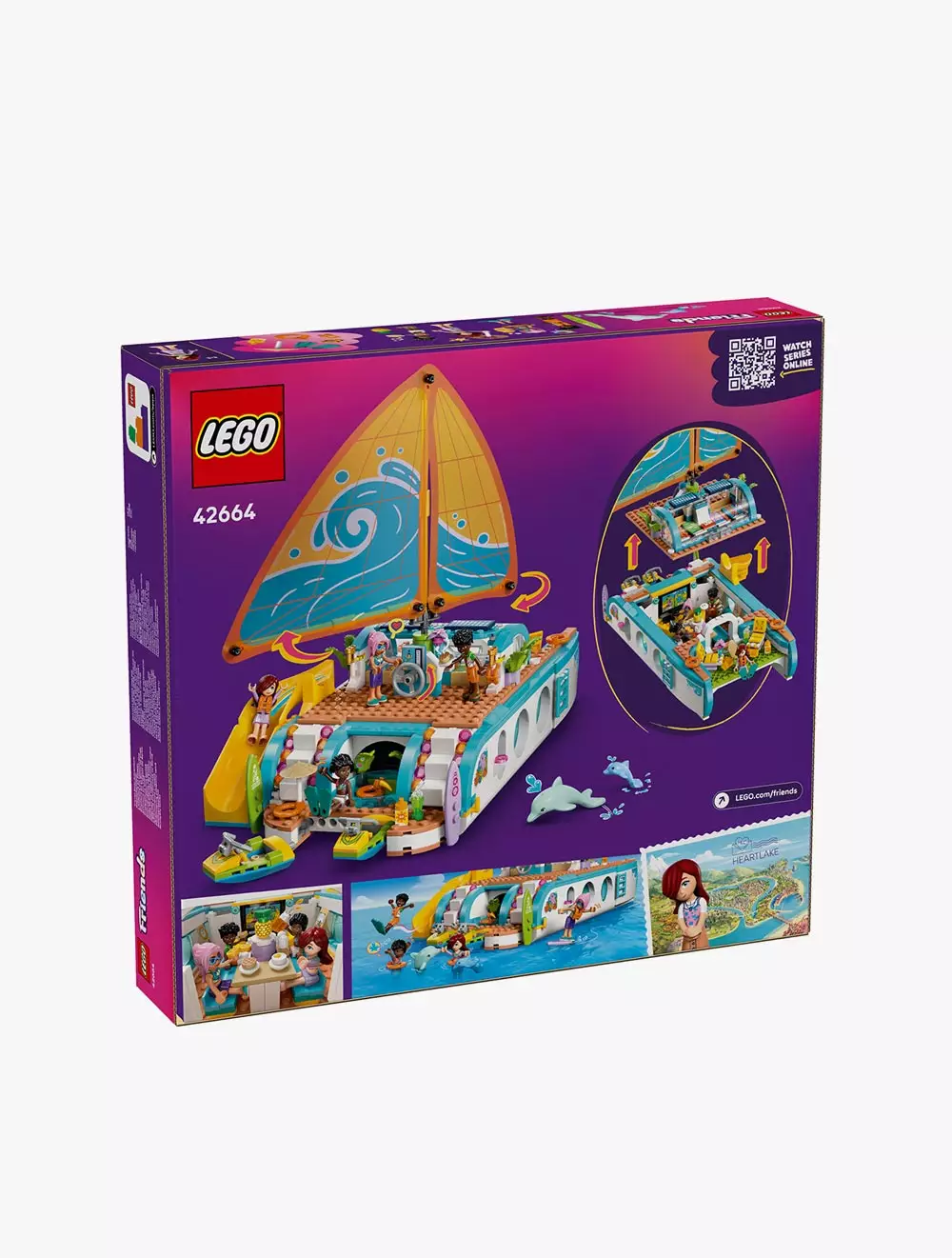 LEGO® FRIENDS Travel Boat Adventure - 42664
