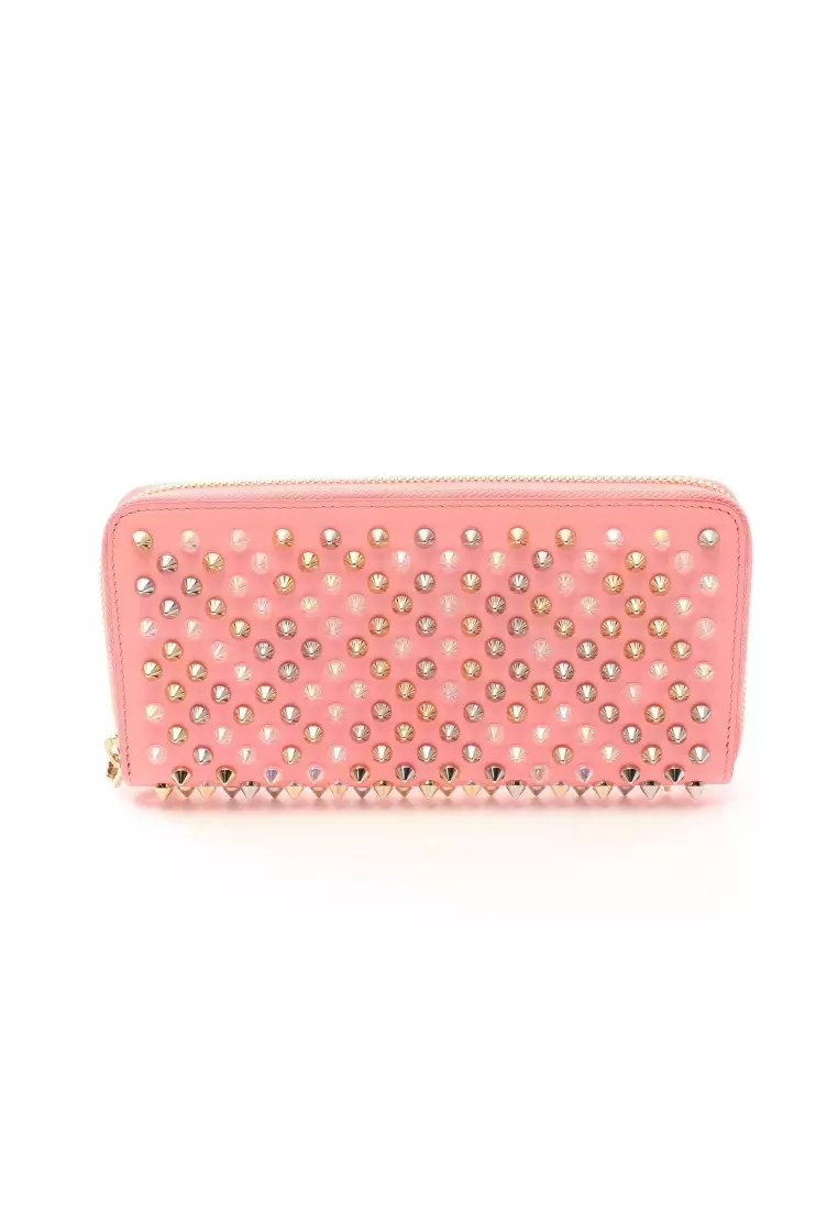 Christian louboutin studded wallet new arrivals