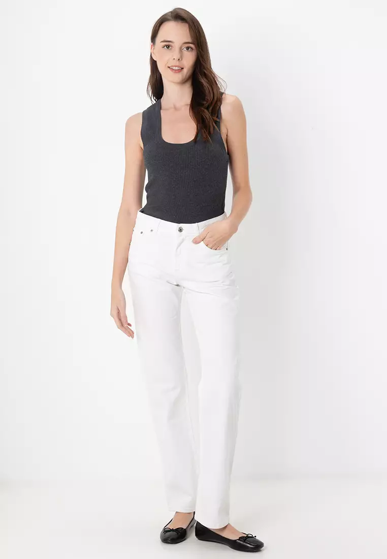 Straight Medium Long Jeans