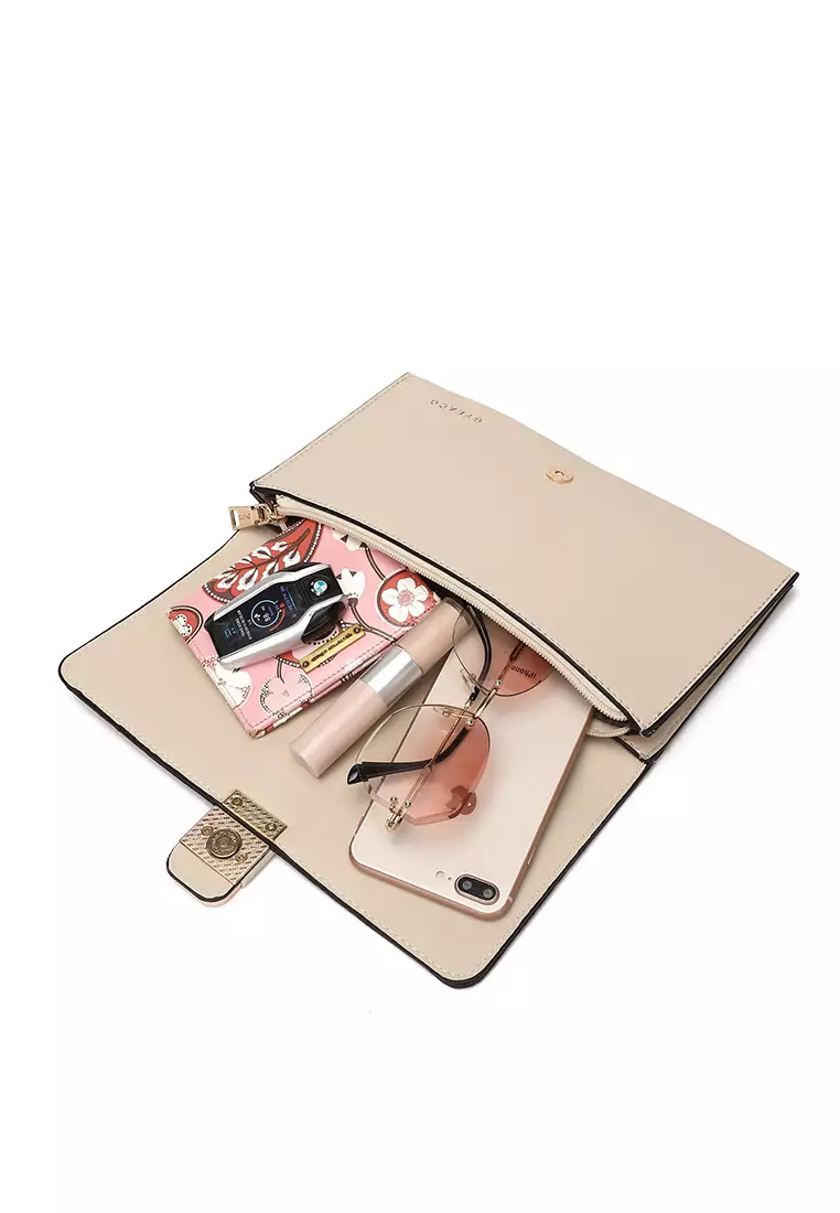GYKACO CAMILIA Beige - Dompet & Clutch Wanita - Fashion Wallet & Clutch