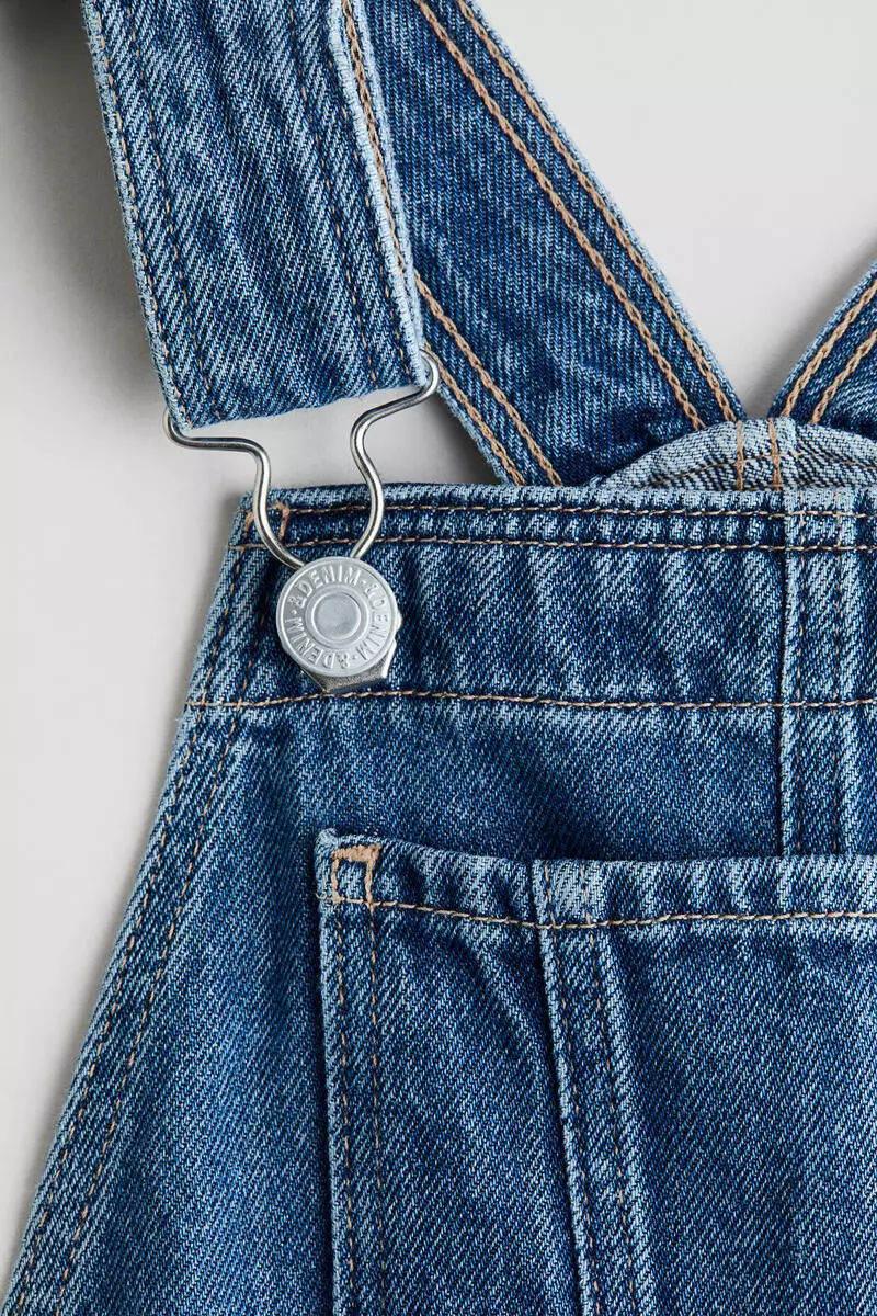 Denim dungarees